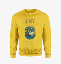 Thumbnail for Gainesville Regional Airport (GNV) design on yellow sweatshirt
