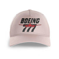 Thumbnail for Amazing Boeing 777 printed hat - pink