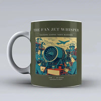 Thumbnail for VINTAGE G4464 - The Fan Jet Whisper - Ceramic Mug design on greenarmy
