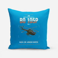 Thumbnail for MBB BO 105P PAH-1 design on turquoise pillow