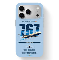 Thumbnail for Boeing 767-300ER design on light blue magsafe iphone case