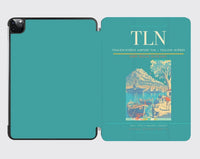 Thumbnail for Toulon-Hyères Airport (TLN) design on turquoise ipad tablet case
