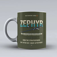 Thumbnail for Zephyr S Mug design on green army airbus
