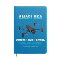 Thumbnail for Parrot ANAFI USA design on turquoise notebook