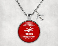 Thumbnail for People Fly Planes Pilots Fly Necklace - view 9