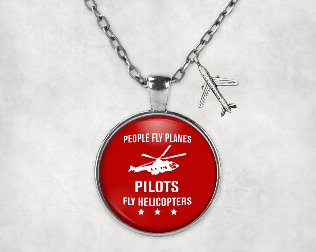 People Fly Planes Pilots Fly Necklace - view 9