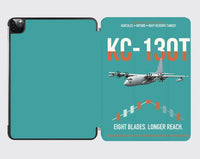 Thumbnail for KC-130T NP2000 design on turquoise ipad tablet case