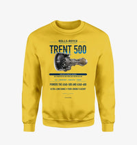 Thumbnail for TRENT 500 design on yellow sweatshirt