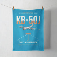Thumbnail for KB-50J Superfortress design on turquoise towel