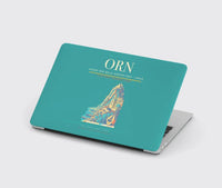 Thumbnail for Ahmed Ben Bella Airport (ORN) design on turquoise MacBook case