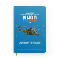 Thumbnail for NHIndustries NH90 TTH design on turquoise notebook
