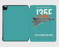 Thumbnail for Saab J 35F Draken design on turquoise ipad tablet case