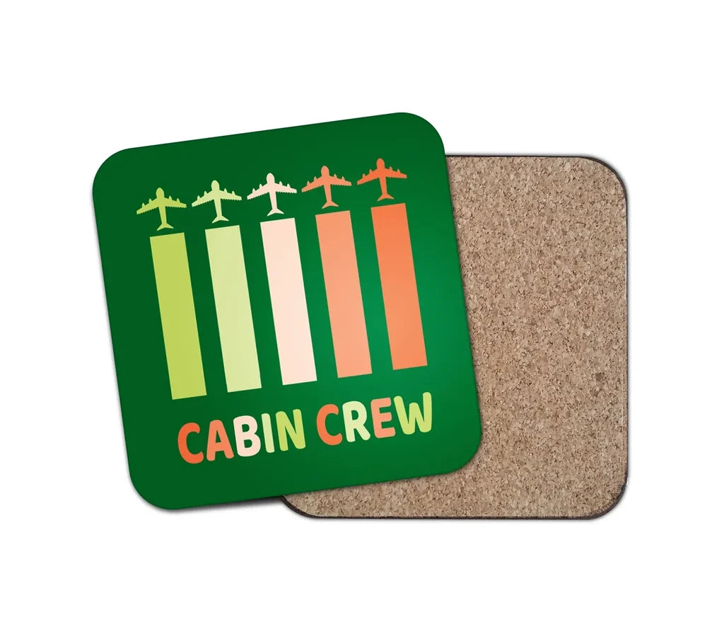Colourful Cabin Crew Coaster - view 9