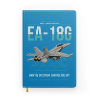 Thumbnail for EA-18G Growler design on turquoise notebook