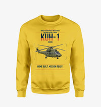 Thumbnail for Korea Aerospace Industries KUH-1 Surion design on yellow sweatshirt