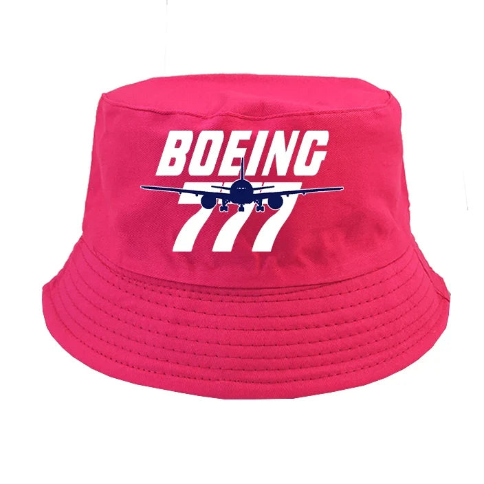 Amazing Boeing 777 summer hat - pink