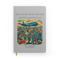 Thumbnail for VINTAGE G4388 - The County Seat Shuttle - Designed Notebooks design on lightgray