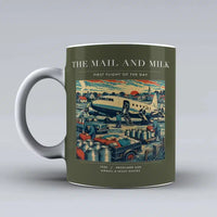 Thumbnail for VINTAGE G4098 - The Mail And Milk - Ceramic Mug design on greenarmy