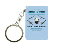 Thumbnail for DJI Mini 5 Pro Key Chain design on light blue key chain
