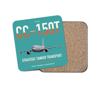 Thumbnail for Airbus CC-150T Polaris design on turquoise 1 piece coaster