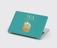 Thumbnail for Vijayawada Airport (VGA) design on turquoise MacBook case