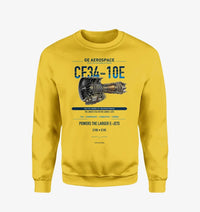 Thumbnail for CF34-10E design on yellow sweatshirt