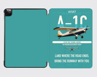 Thumbnail for Aviat Husky A-1C-180 design on turquoise ipad tablet case