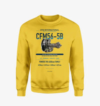 Thumbnail for CFM56-5B design on yellow sweatshirt
