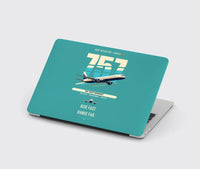 Thumbnail for Boeing 757-200 design on turquoise MacBook case