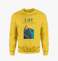 Thumbnail for Klamath Falls Airport (LMT) design on yellow sweatshirt
