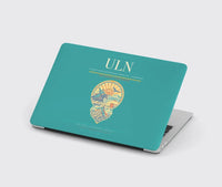 Thumbnail for Chinggis Khaan International Airport (ULN) design on turquoise MacBook case