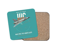 Thumbnail for Dassault Mirage IIIC design on turquoise 1 piece coaster