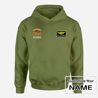 Thumbnail for Customisable I'd Rather Be Flying Hoodie - view 9