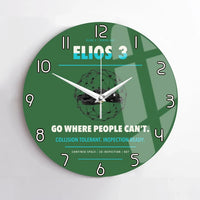 Thumbnail for Flyability Elios 3 design on green no frame wall clock
