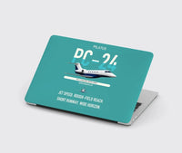 Thumbnail for Pilatus PC-24 design on turquoise MacBook case