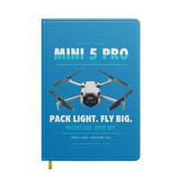 Thumbnail for DJI Mini 5 Pro design on turquoise notebook