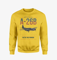 Thumbnail for A-26B Invader design on yellow sweatshirt