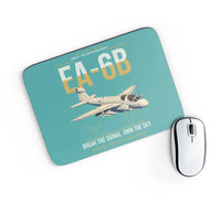 Thumbnail for EA-6B Prowler design on turquoise rectangle mouse pad