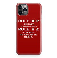 Thumbnail for Rule 1 - Pilot is iPhone Case - view 9