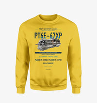 Thumbnail for PT6E-67XP design on yellow sweatshirt