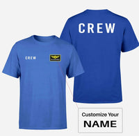 Thumbnail for Customisable CREW & Text T-Shirt - view 9