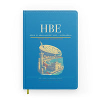 Thumbnail for Borg El Arab Airport (HBE) design on turquoise notebook