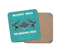 Thumbnail for DJI Mavic Pro design on turquoise 1 piece coaster
