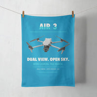Thumbnail for DJI Air 3 design on turquoise towel