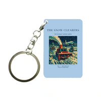 Thumbnail for VINTAGE G4105 - The Snow Clearers - Designed Key Chain design on lightblue