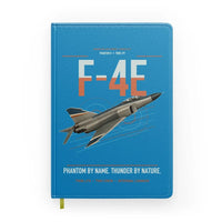 Thumbnail for F-4E Phantom II design on turquoise notebook