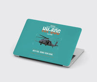 Thumbnail for Sikorsky HH-60G Pave Hawk design on turquoise MacBook case