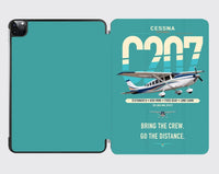 Thumbnail for Cessna T207A Stationair 8 design on turquoise ipad tablet case