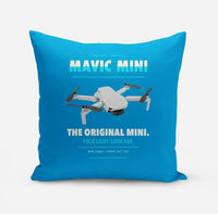 Thumbnail for DJI Mavic Mini design on turquoise pillow