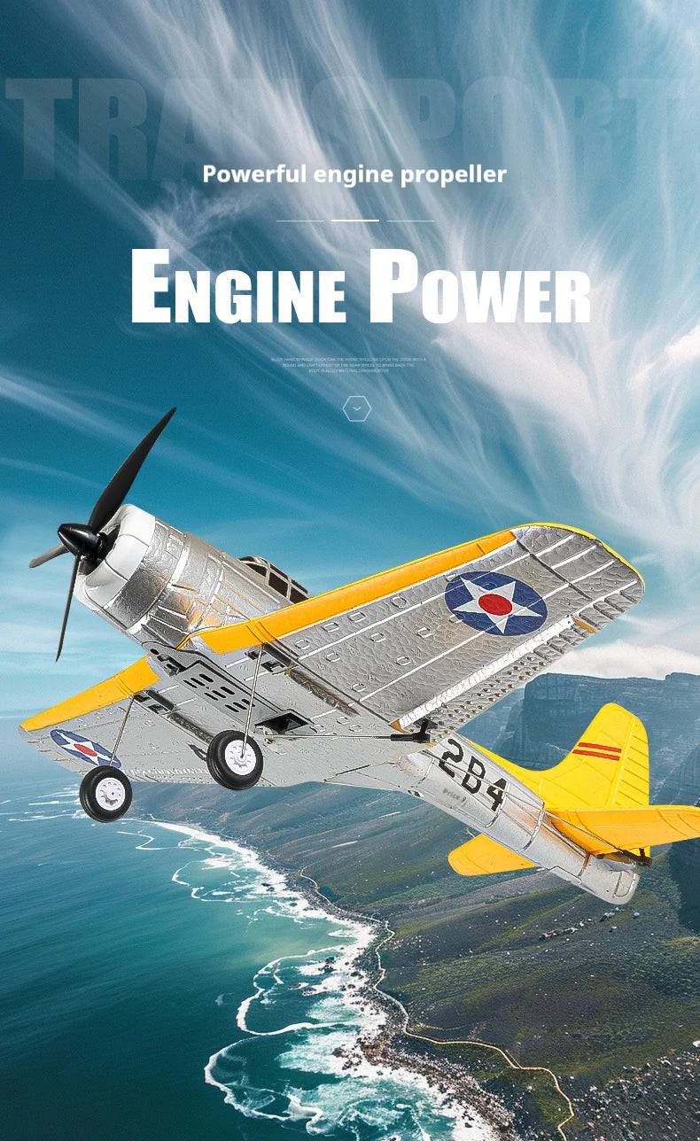 Four Channel  Plane Sbd Bomber Brushless Remote Control - view 11